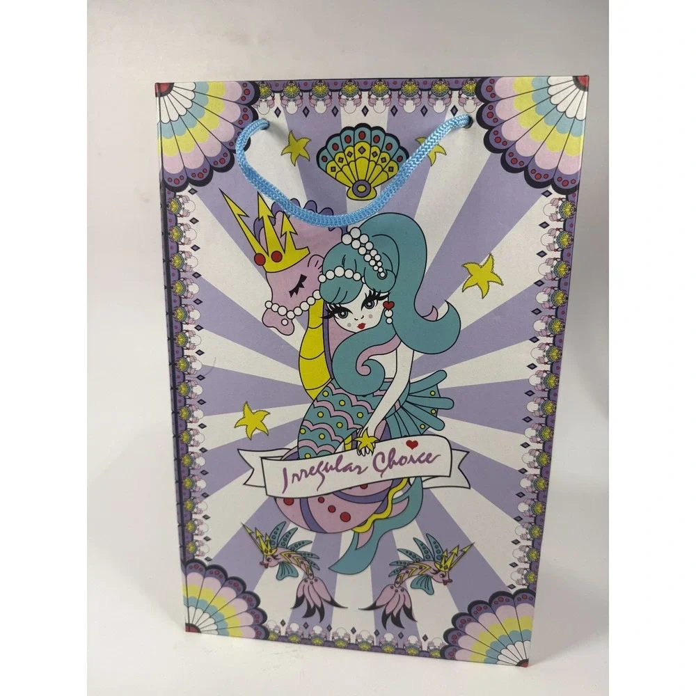 NEW Irregular Choice Abigail's Party Purple EU37 / US7 Original Box Heel Flower